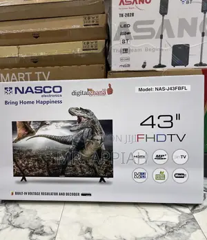 Get Premium Nasco 43 Inch Digital Satellite Television(Black)