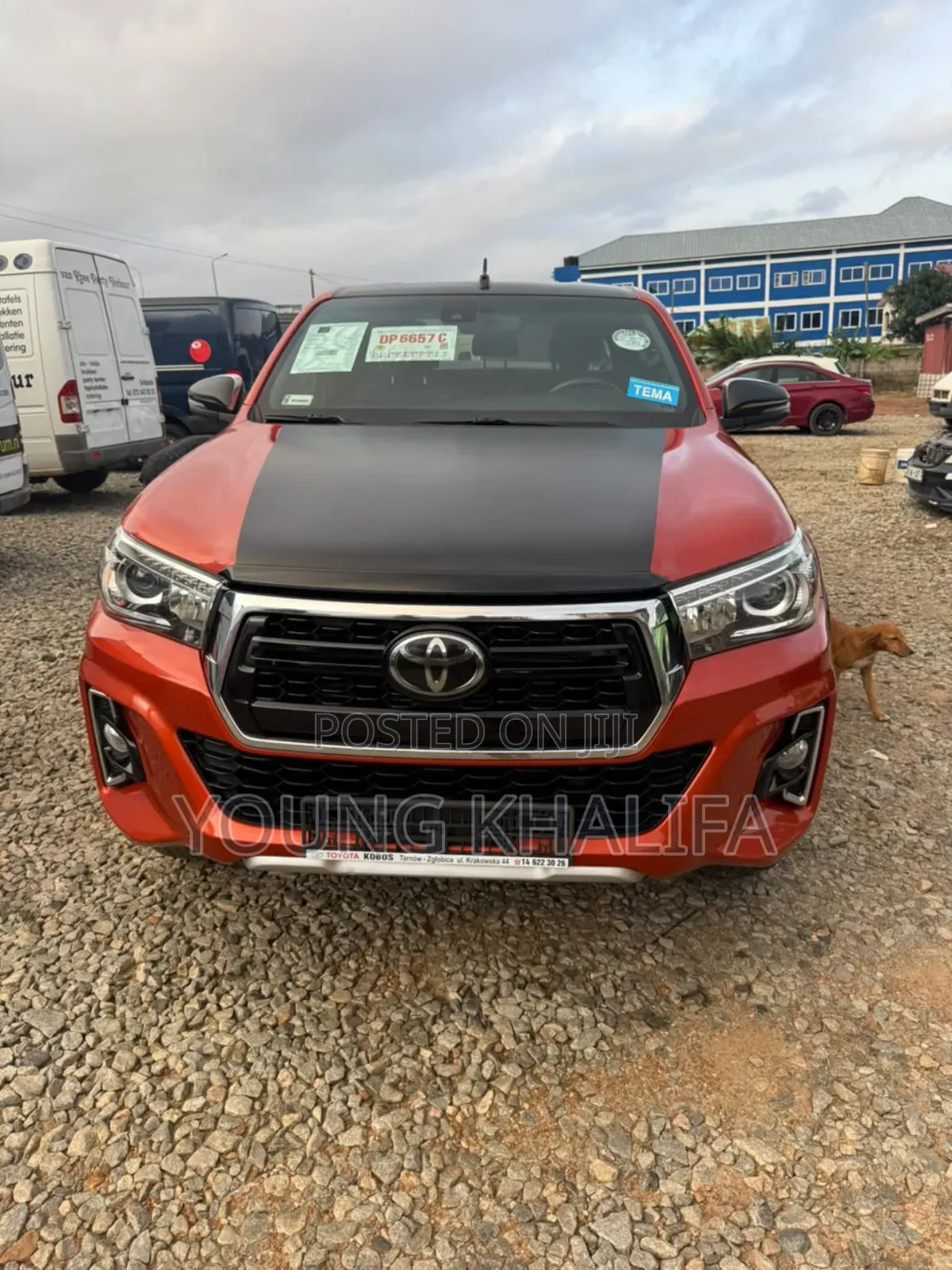 Toyota Hilux 2020 Orange
