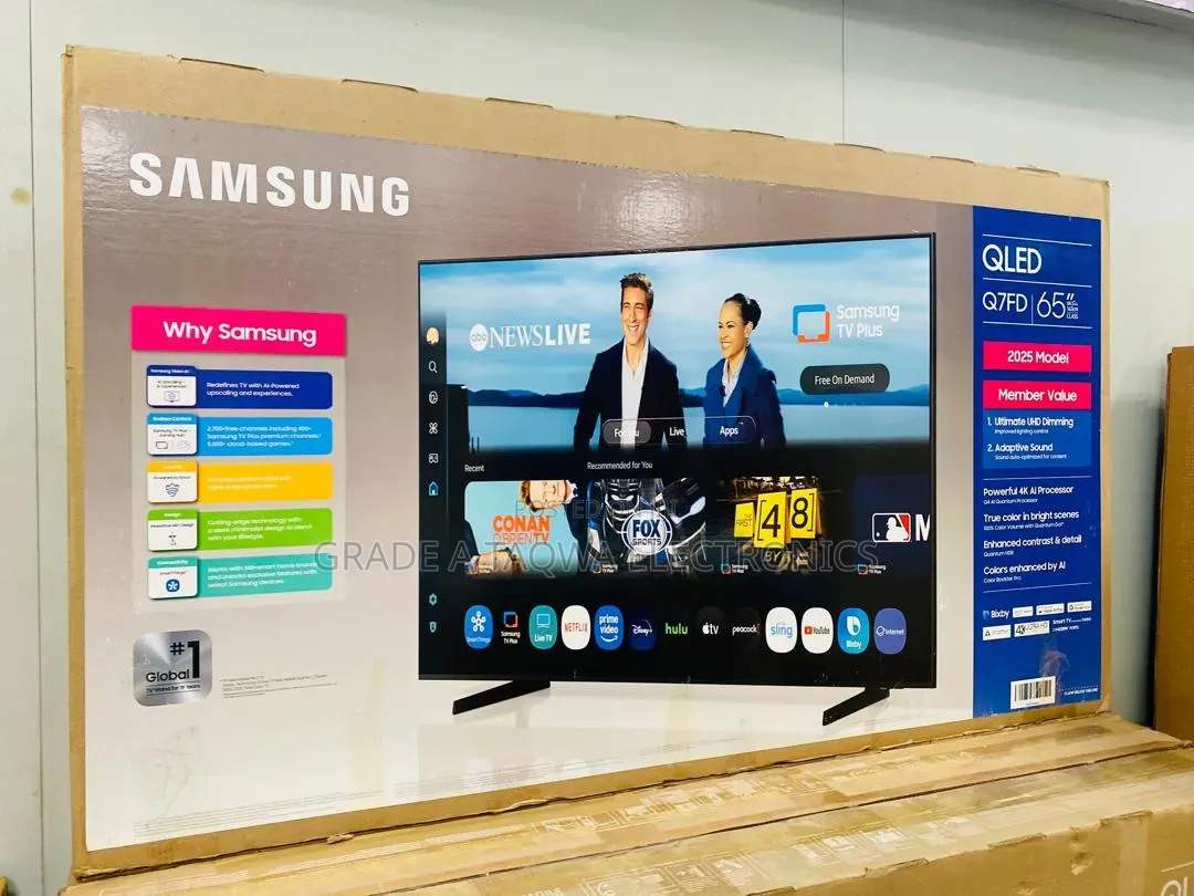 Available Now Samsung 65inch Qled Smart Tv