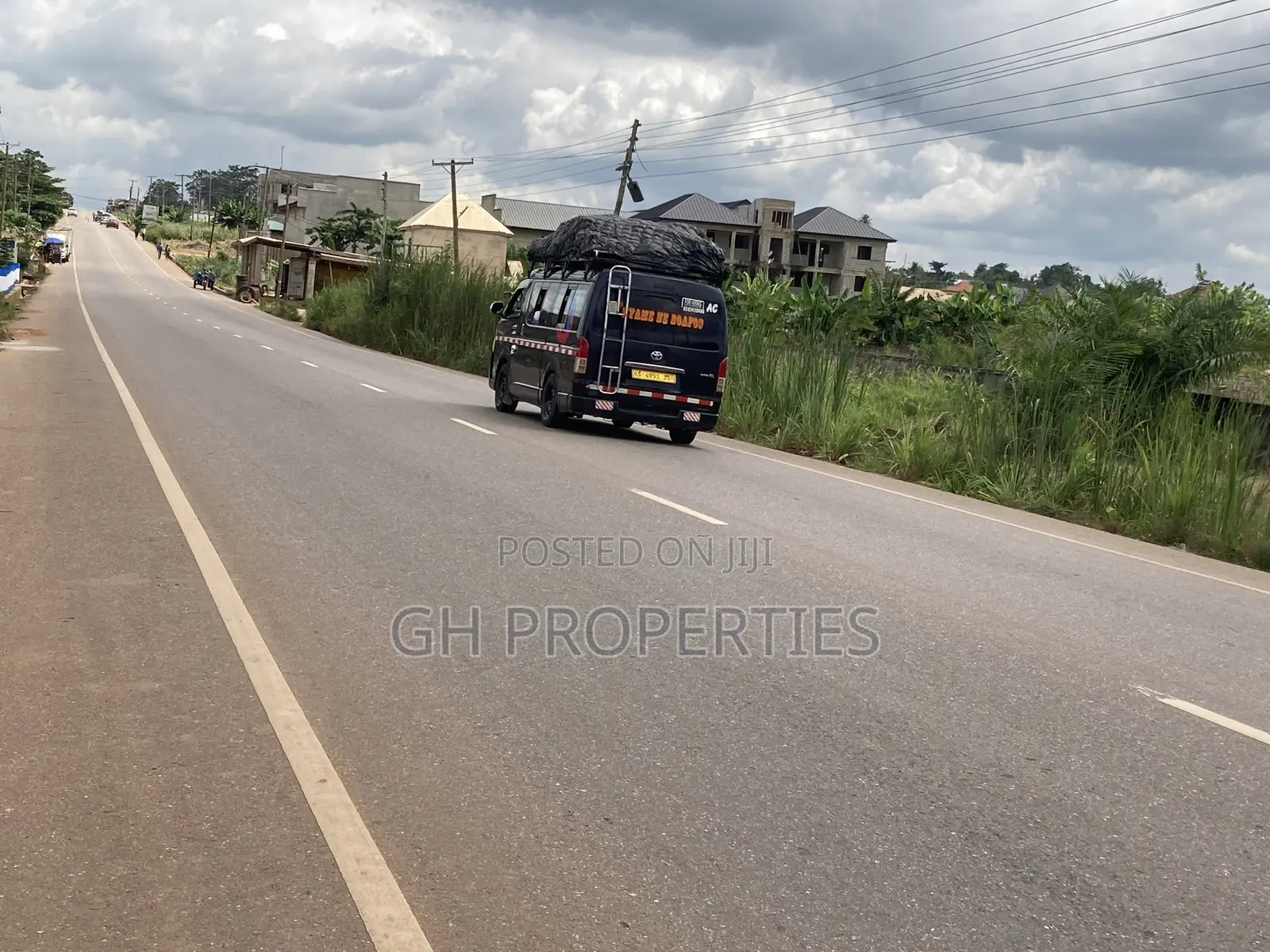 Two Plots at Main Road Sokoban Kwame Main Road.