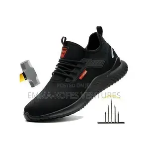 Safety Shoe Steel Toe Sneakers Lightweight Comfortable Slip Resistant