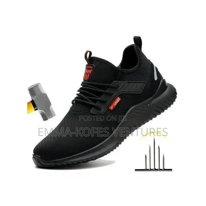 Safety Shoe Steel Toe Sneakers Lightweight Comfortable Slip Resistant
