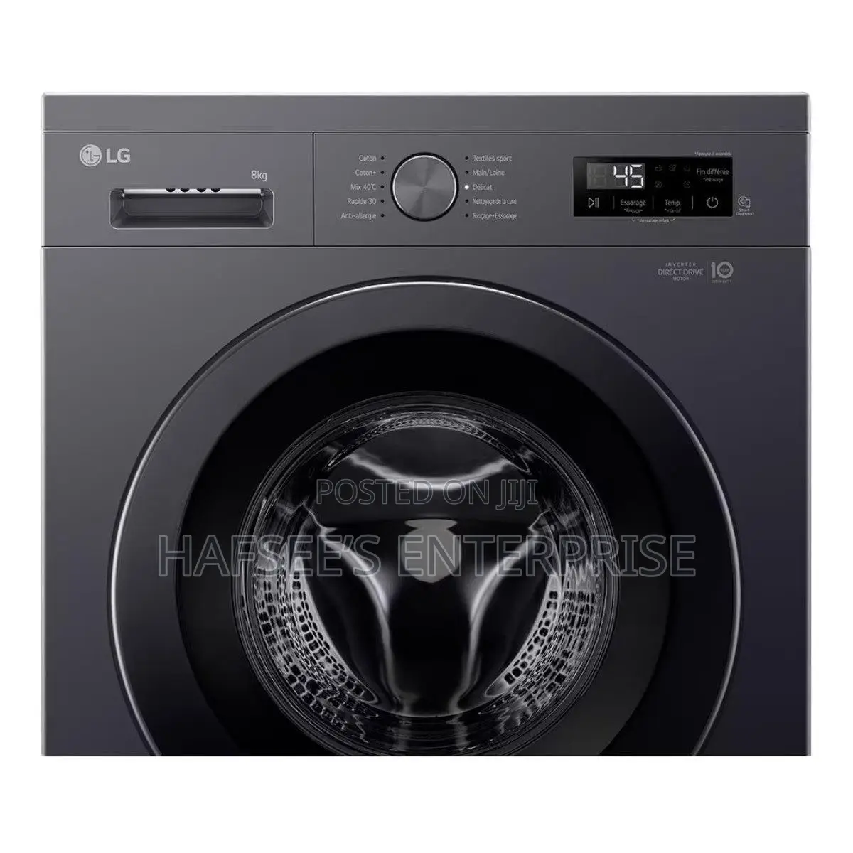 Lg 8kg Front Load Washing Machine