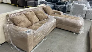 New Sofa L Shape 3 Seater