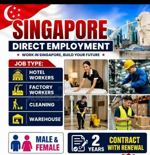 Singapore Direct Employment Opportunity!