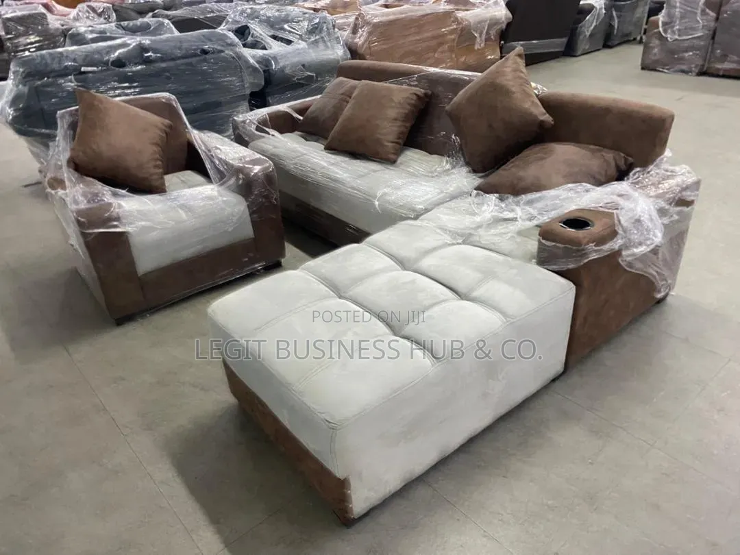 Modern Sofa L Shape 3 Seater With Single