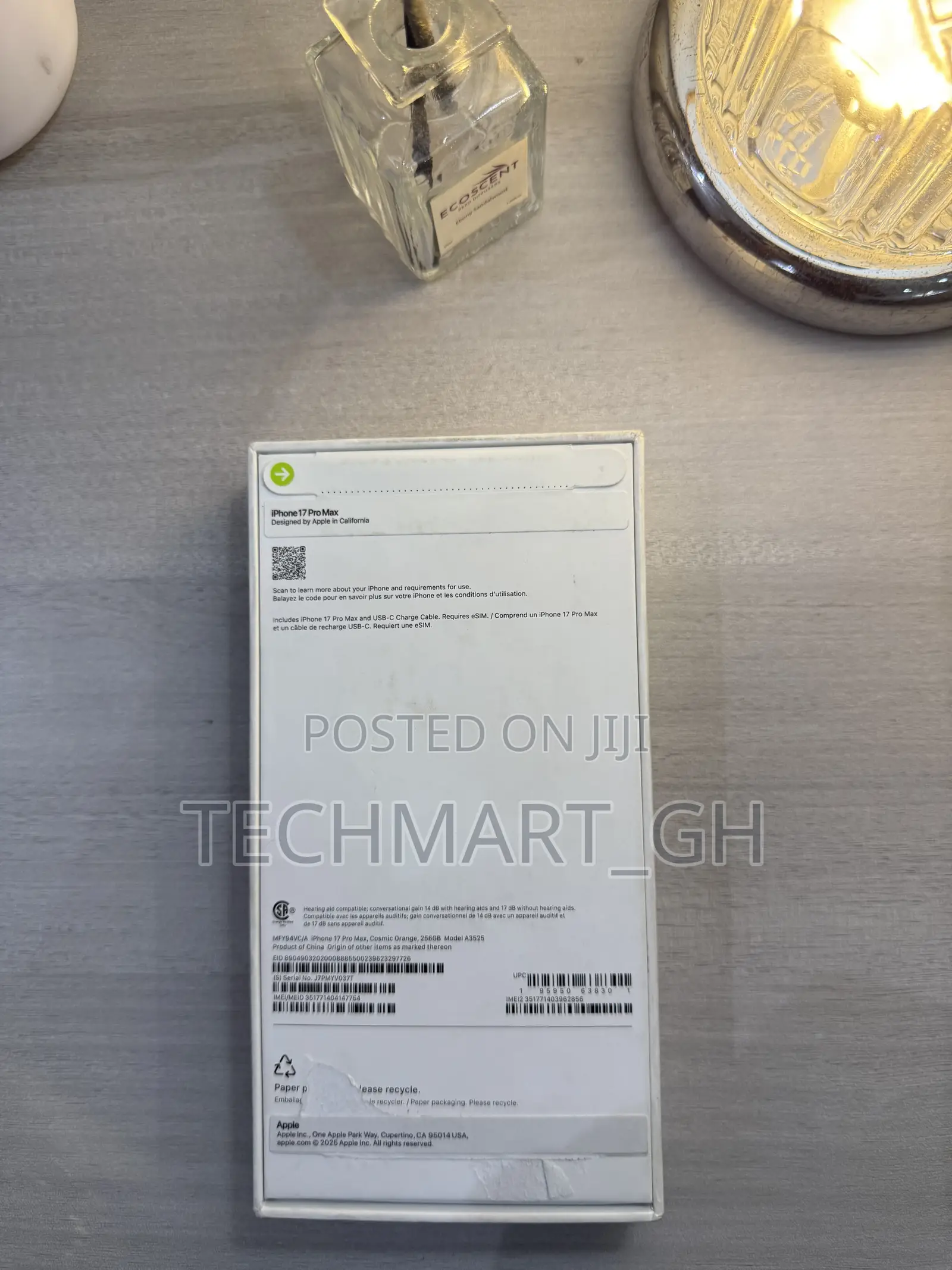 New Apple iPhone 17 Pro Max 256 GB Orange