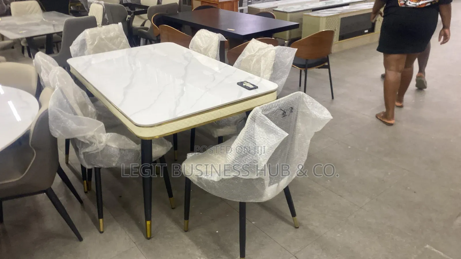 Marble Dining Set