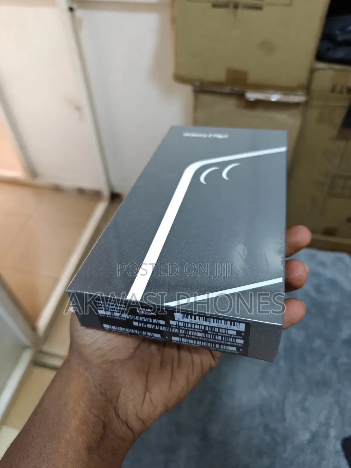 New Samsung Galaxy Z Flip7 256 GB Black