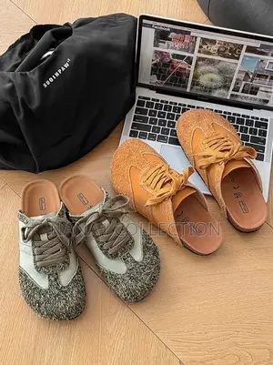 Queezaza Soft Footbed Suede Mules