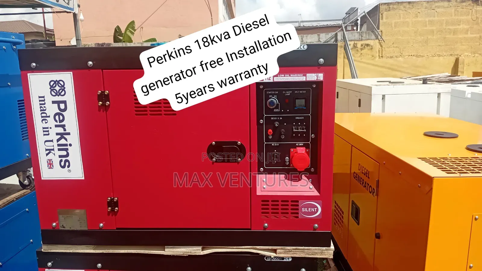 Uk Perkins 18kva Generator – Clean Strong Performance