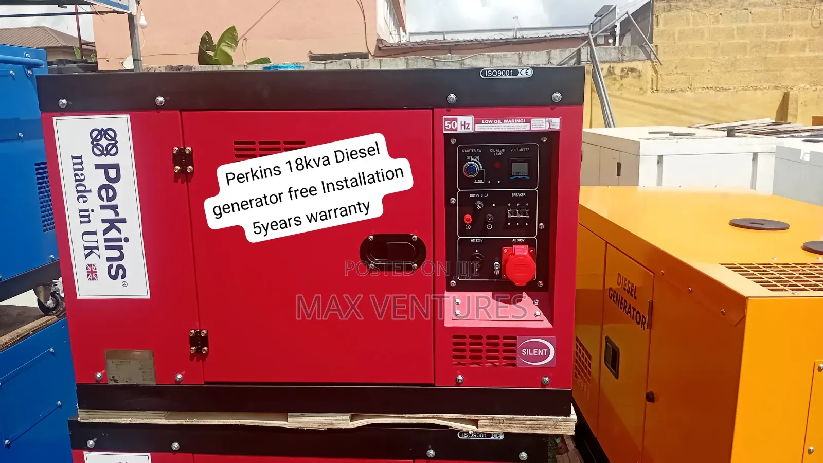 Uk Perkins 18kva Generator – Clean Strong Performance