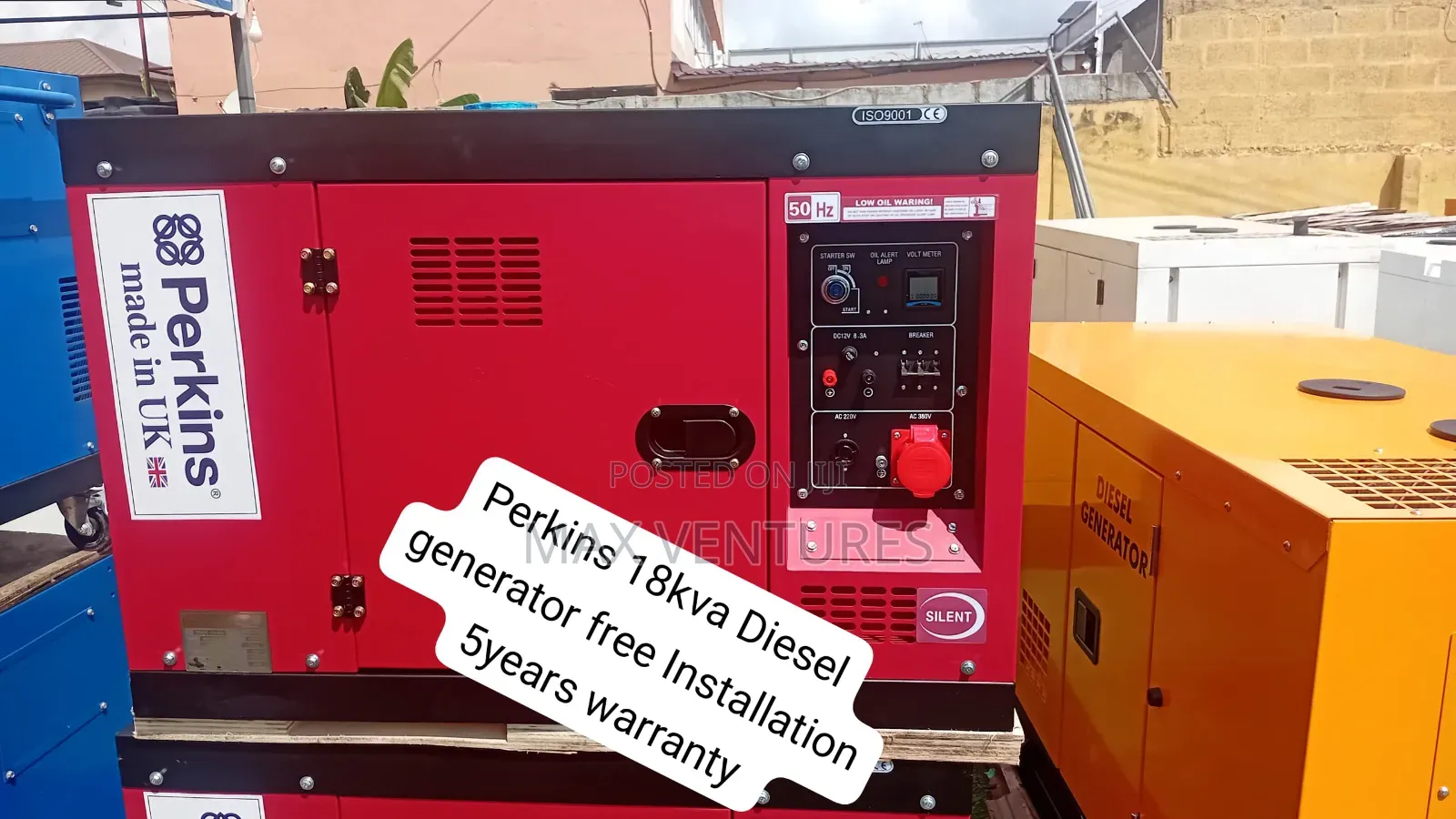 Perkins 18kva Silent Diesel Generator – Reliable Power