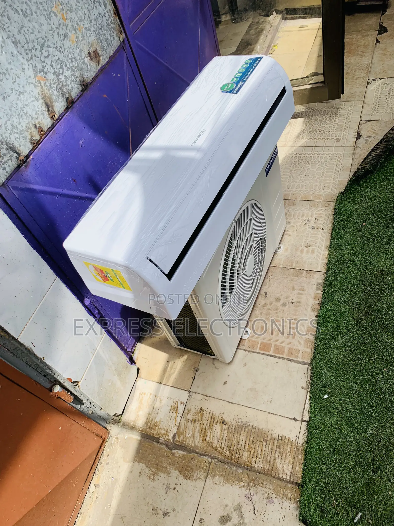 Text Us for Your Nasco 1.5hp Split R410 Has White Air Conditioner
