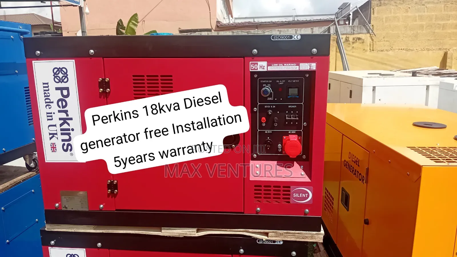 Perkins 18kva Generator – Low Fuel Consumption
