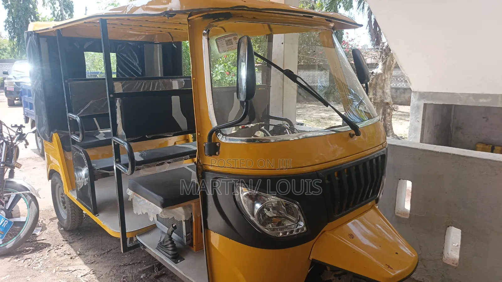 New Tricycle 2025 Yellow