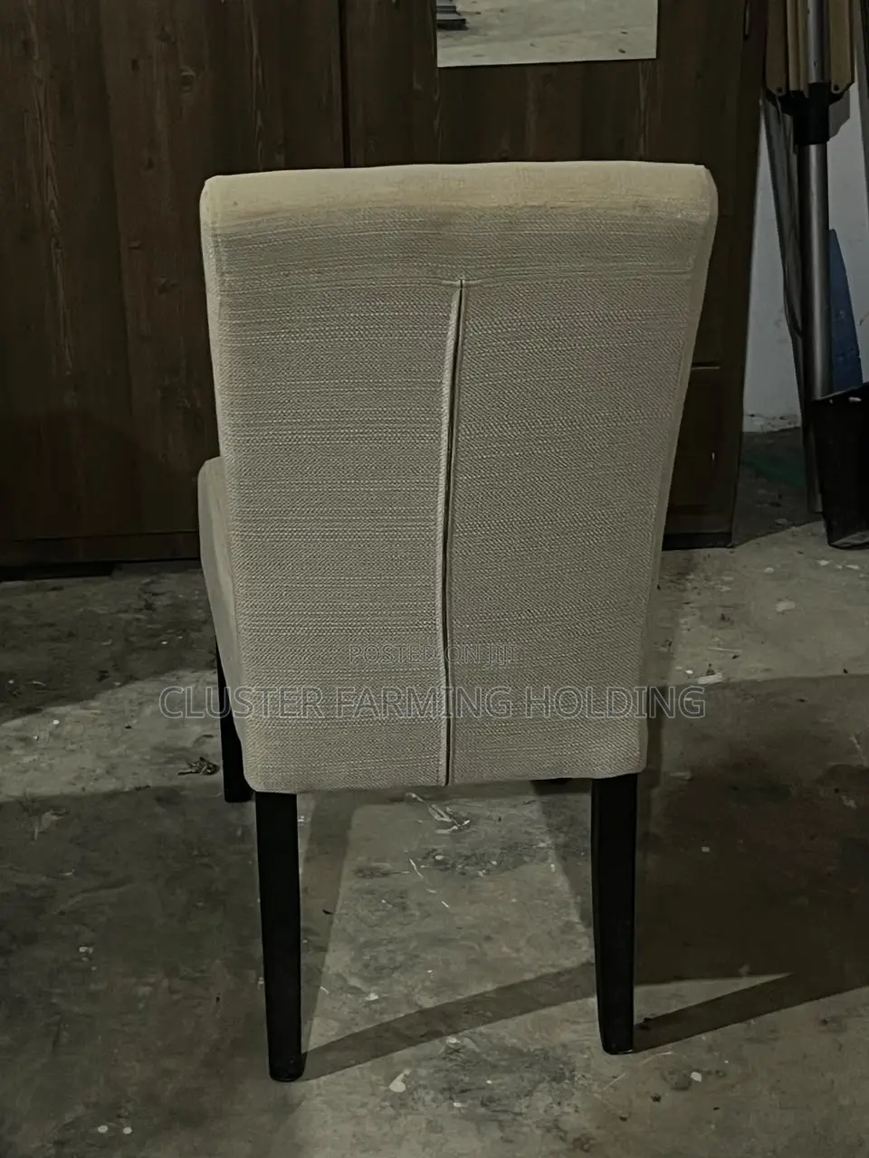 Premium Beige Dining Chair Set – Foreign Used From Netherlands