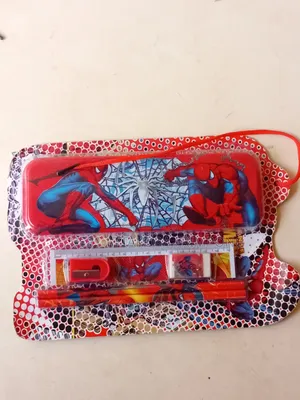 Pencil, Eraser, Shapner, Ruler, and Pencil Case