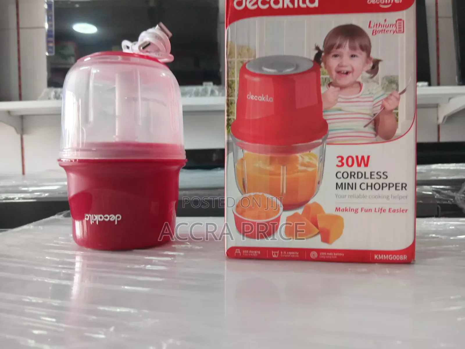 Decakila Usb Rechargeable Garlic Chopper