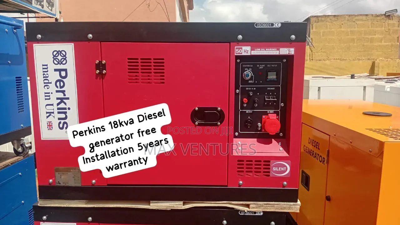Perkins 18kva Generator – Perfect for Shops, Offices Homes
