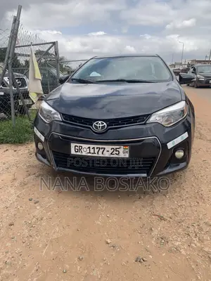 Toyota Corolla S 4dr Sedan (1.8L 4cyl CVT) 2015 Black