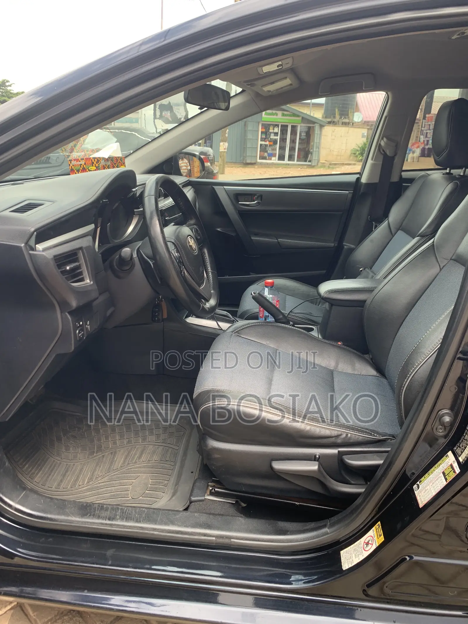 Toyota Corolla S 4dr Sedan (1.8L 4cyl CVT) 2015 Black