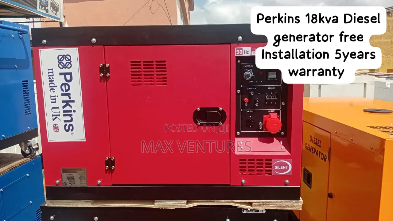 Perkins 18kva Generator – Strong Engine, Smooth Operation