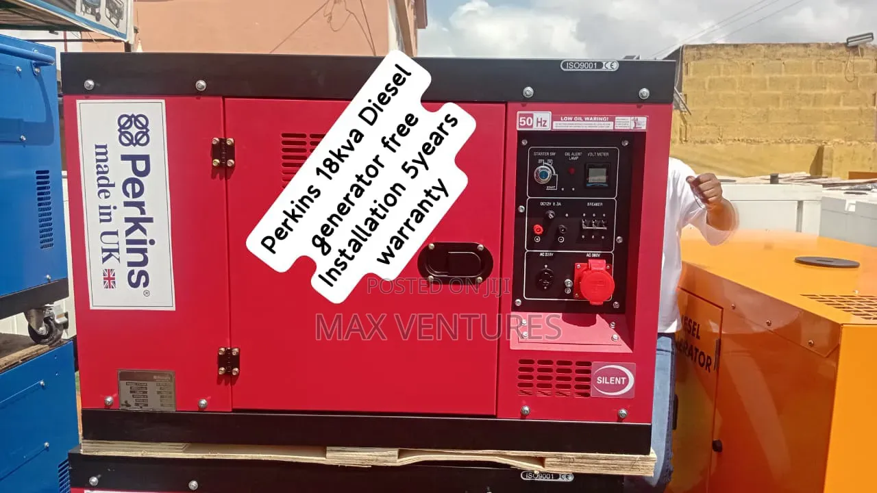 Perkins 18kva Generator – Strong Engine, Smooth Operation