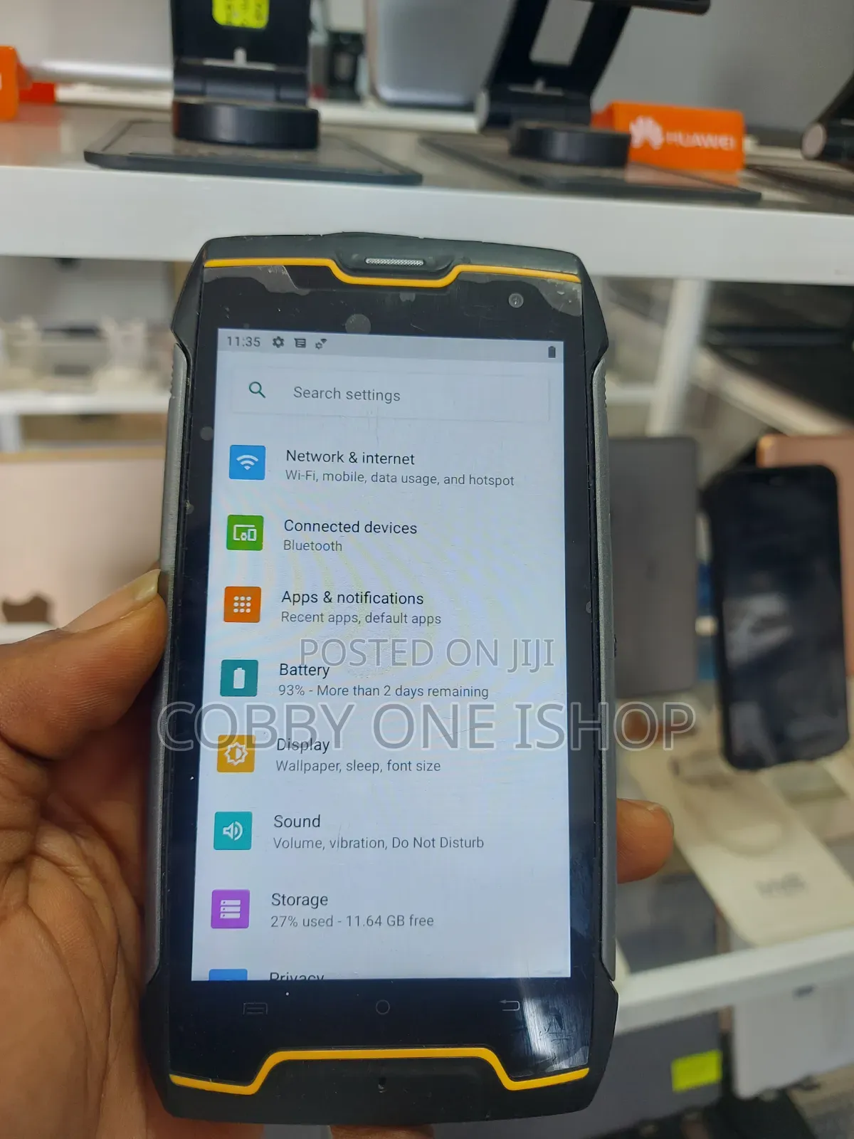 Cubot King Kong CS 16 GB Black