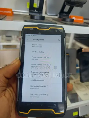 Cubot King Kong CS 16 GB Black