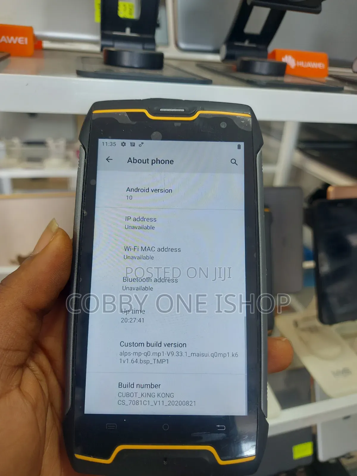 Cubot King Kong CS 16 GB Black
