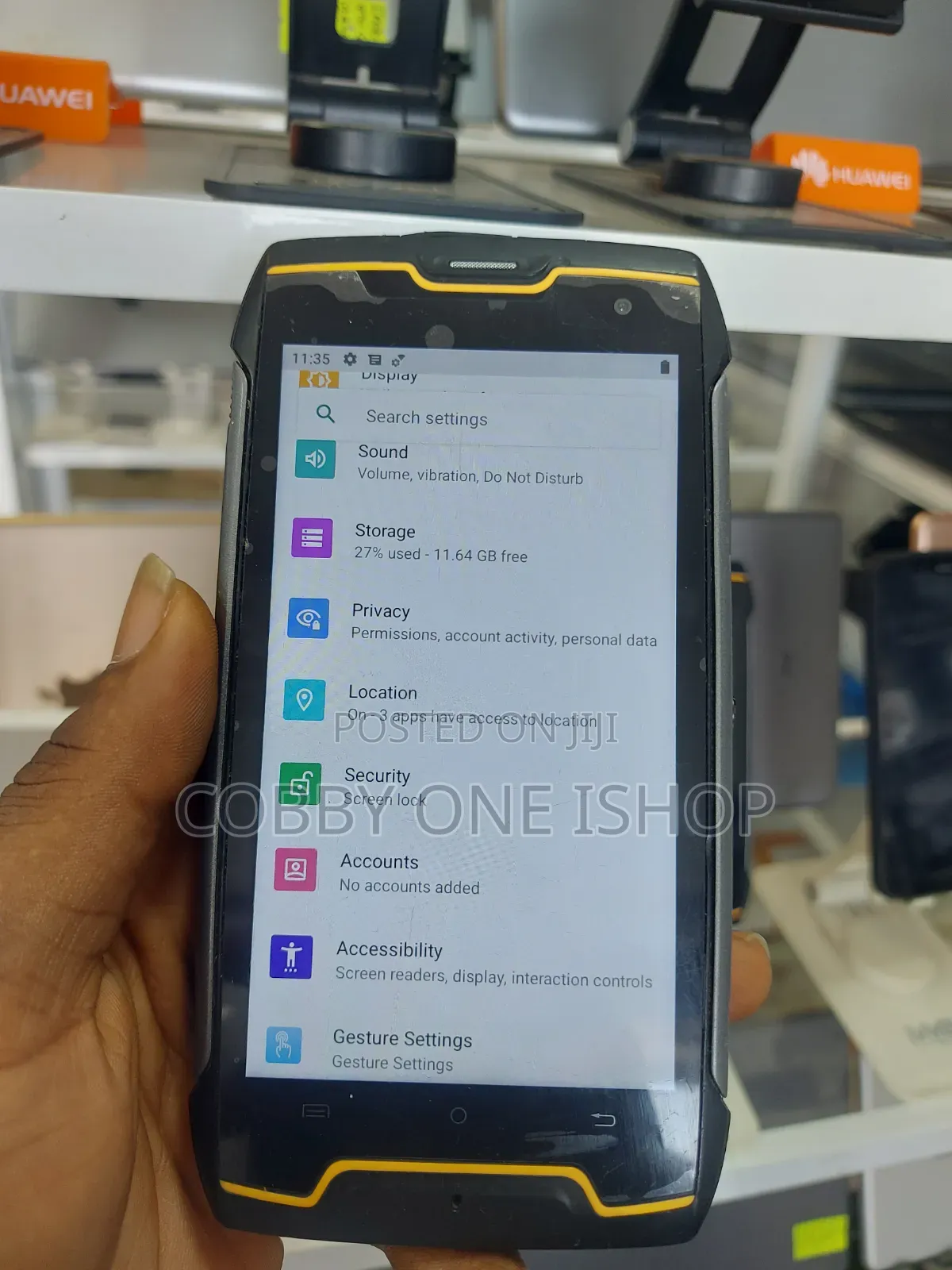 Cubot King Kong CS 16 GB Black