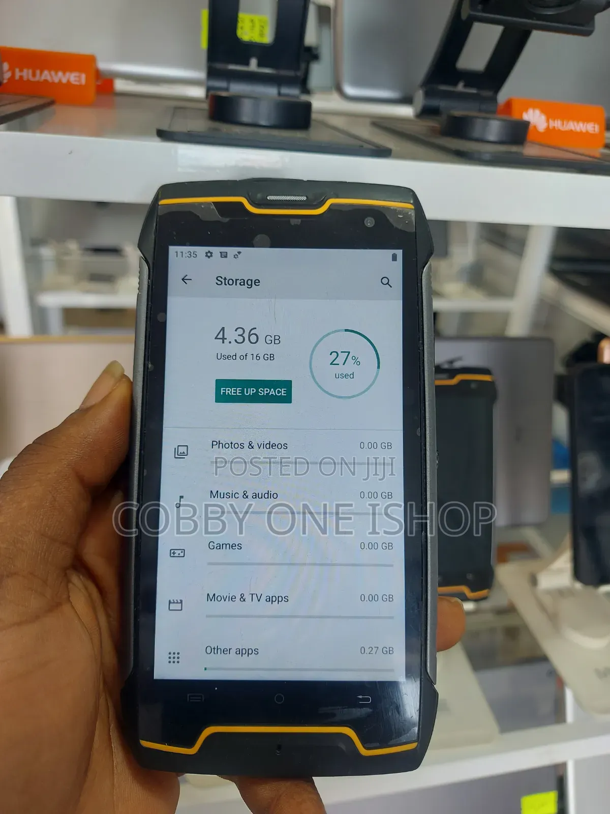Cubot King Kong CS 16 GB Black