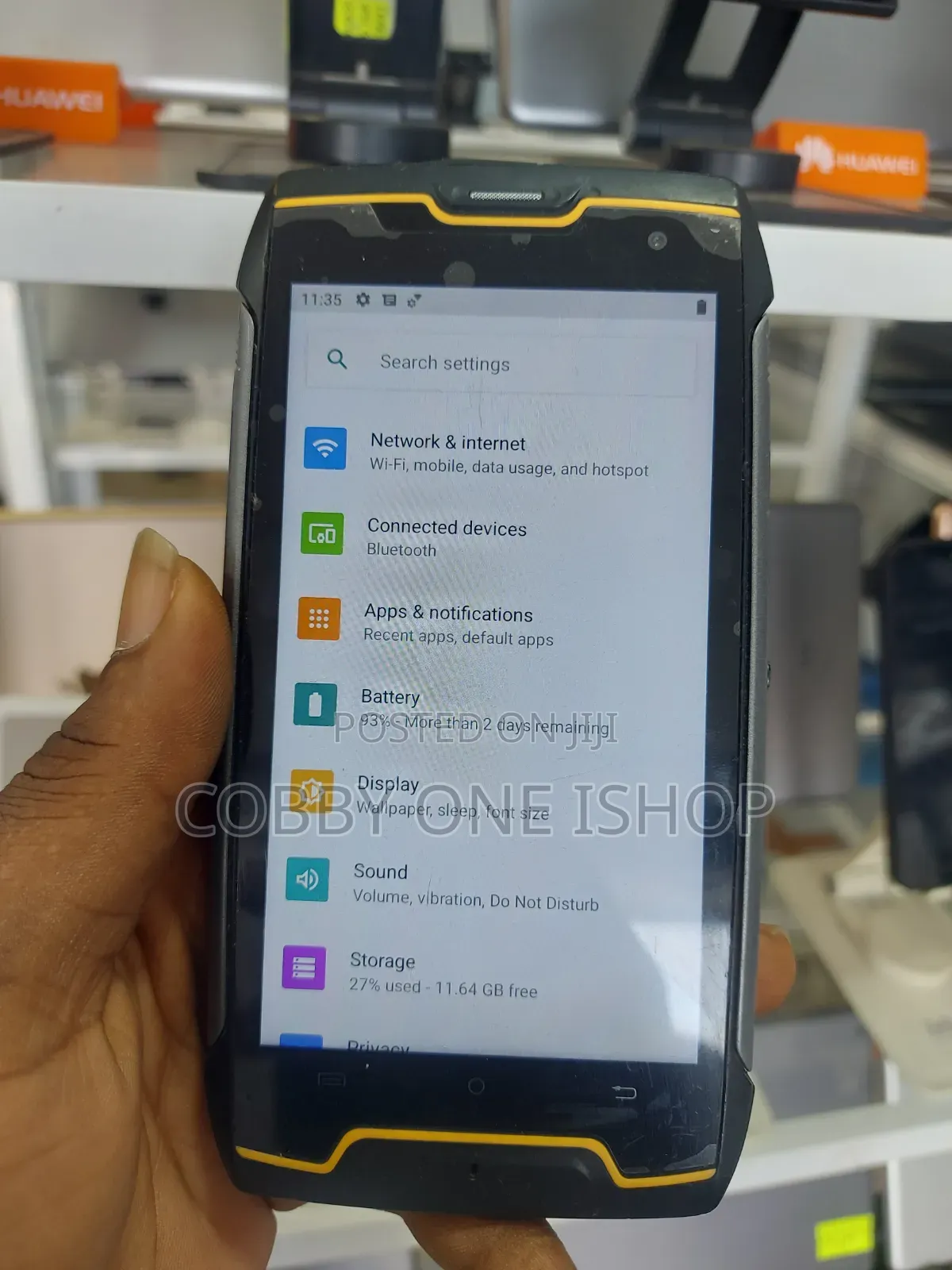 Cubot King Kong CS 16 GB Black
