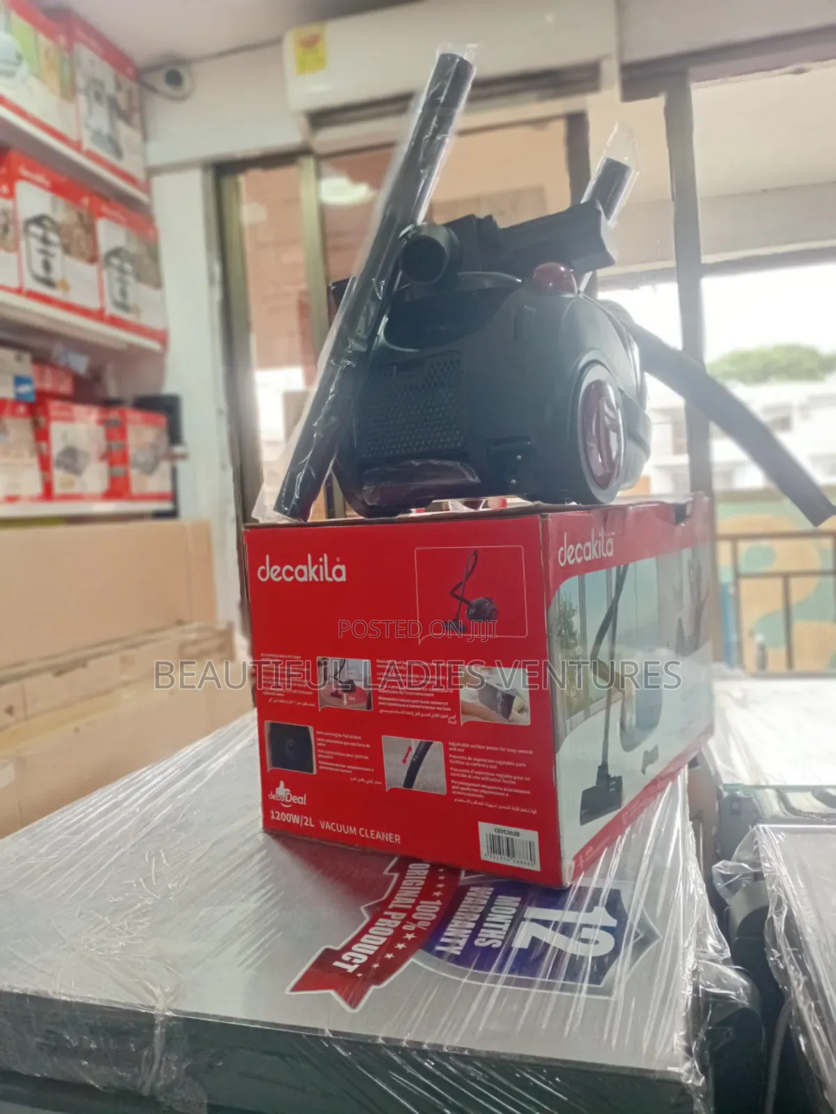 Clean Better With Decakila 2l Vacuum Cleaner