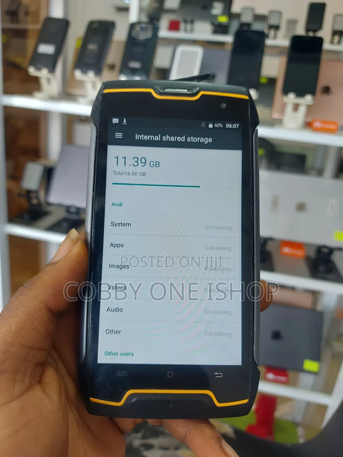 Cubot King Kong 16 GB Black