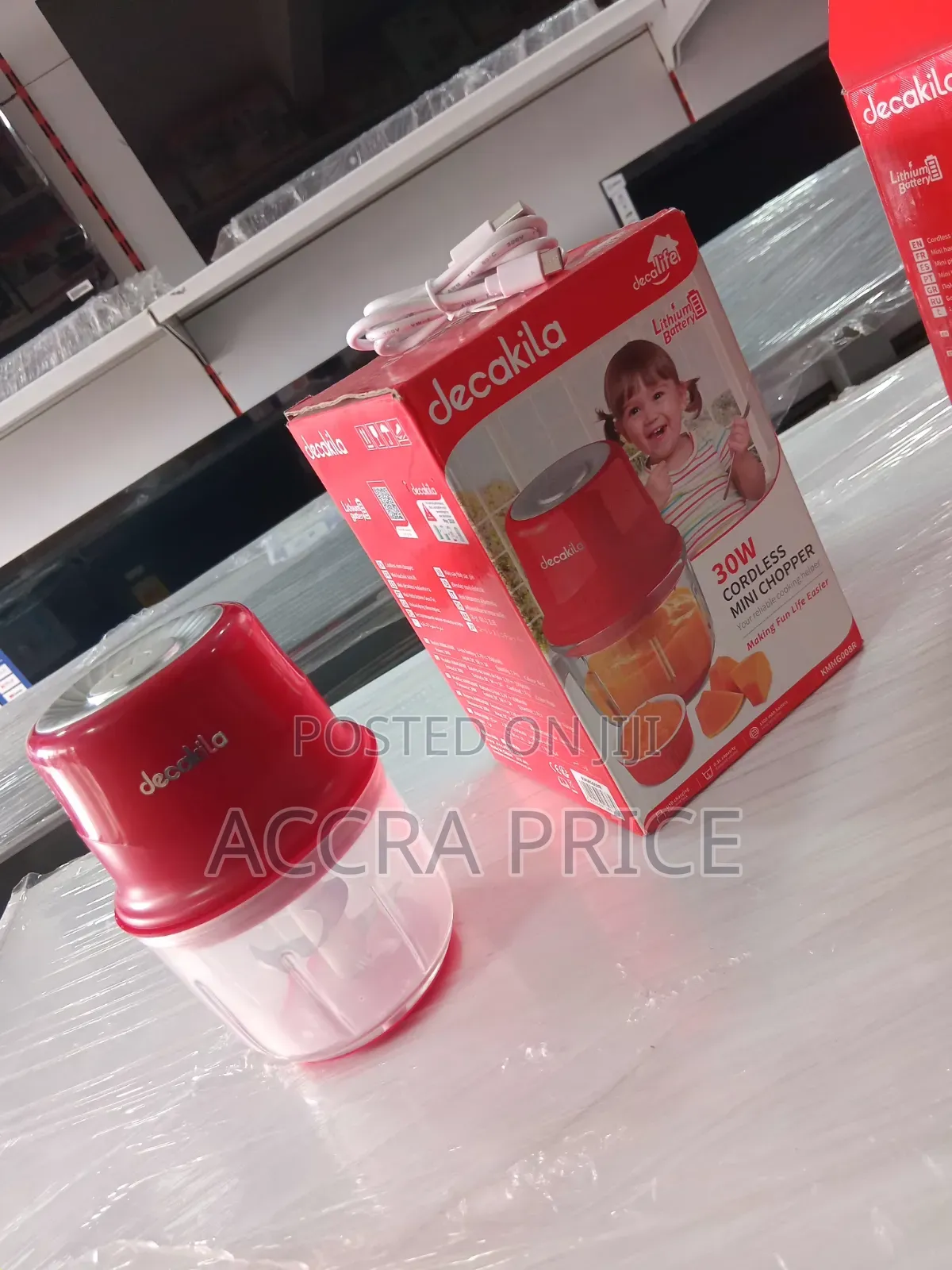 Decakila One Touch Electric Mini Chopper