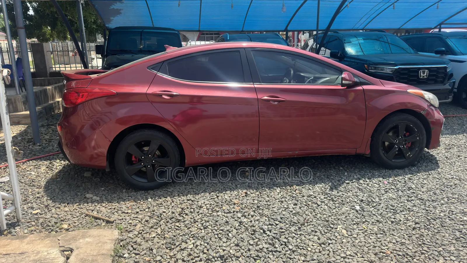Hyundai Elantra SE 4dr Sedan (1.8L 4cyl 6M) 2014 Red
