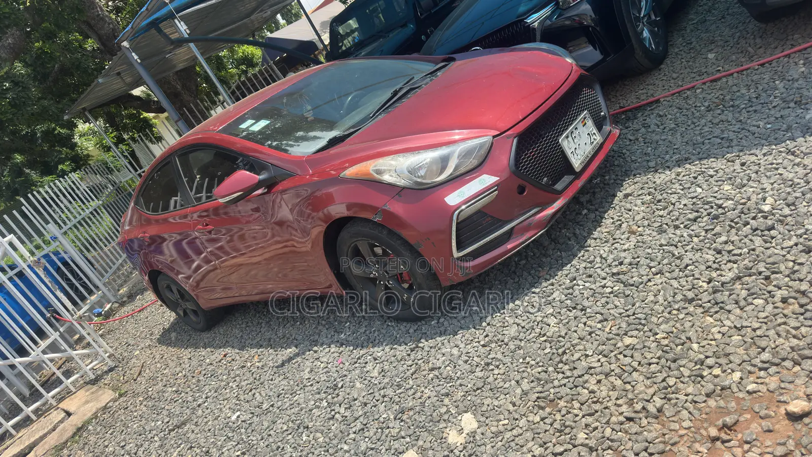 Hyundai Elantra SE 4dr Sedan (1.8L 4cyl 6M) 2014 Red