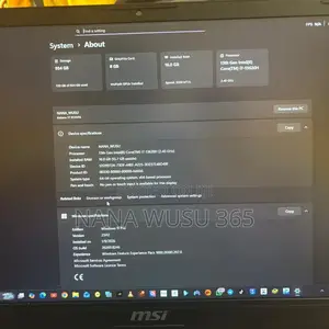 Laptop MSI Katana 17 16GB Intel Core i7 SSD 1T