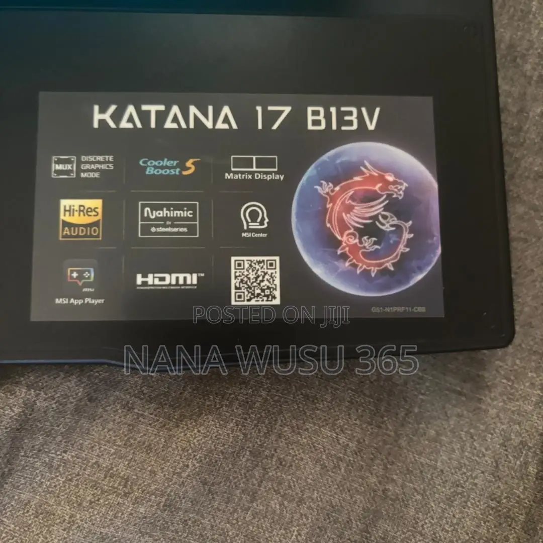 Laptop MSI Katana 17 16GB Intel Core i7 SSD 1T