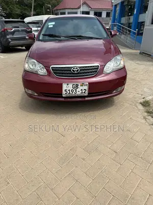 Toyota Corolla 2008 Red