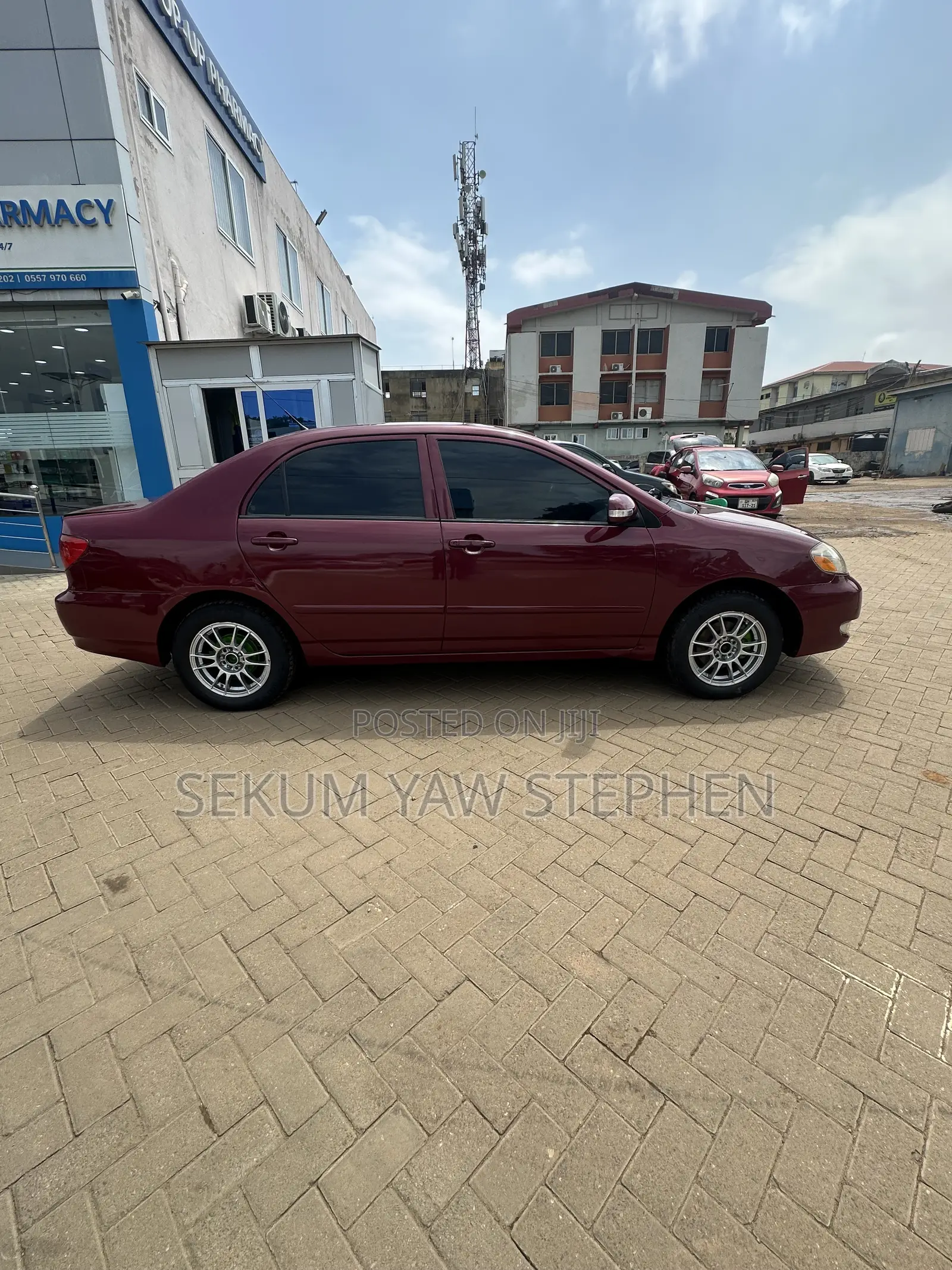 Toyota Corolla 2008 Red
