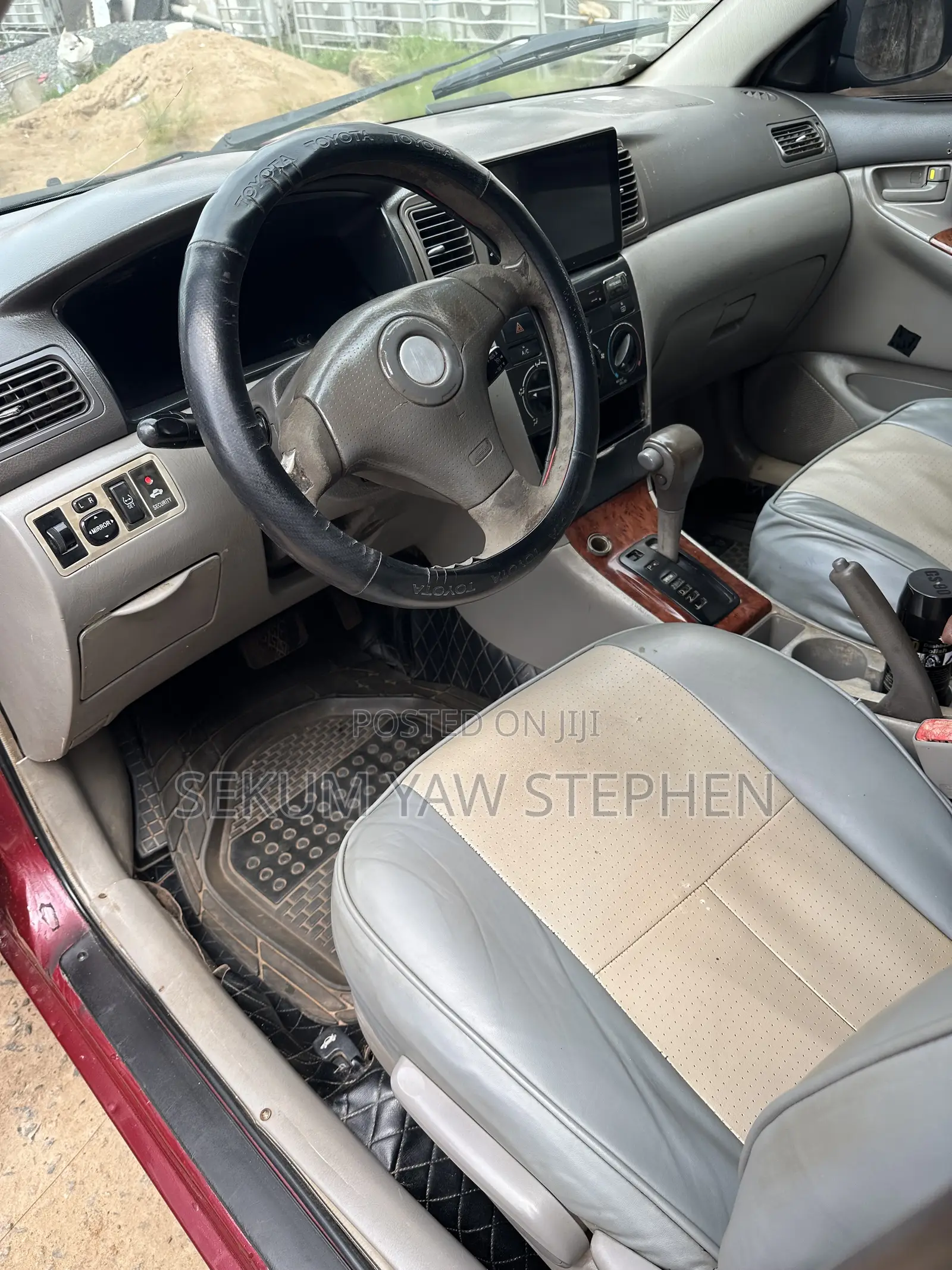 Toyota Corolla 2008 Red
