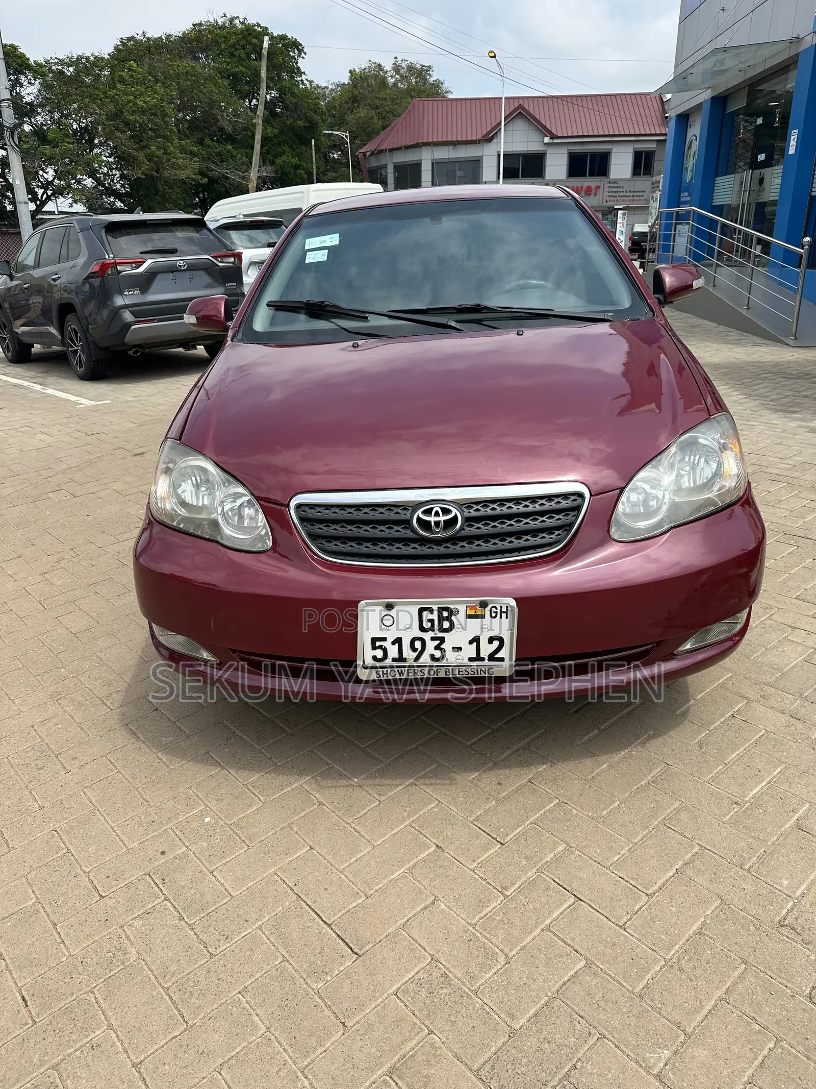 Toyota Corolla 2008 Red