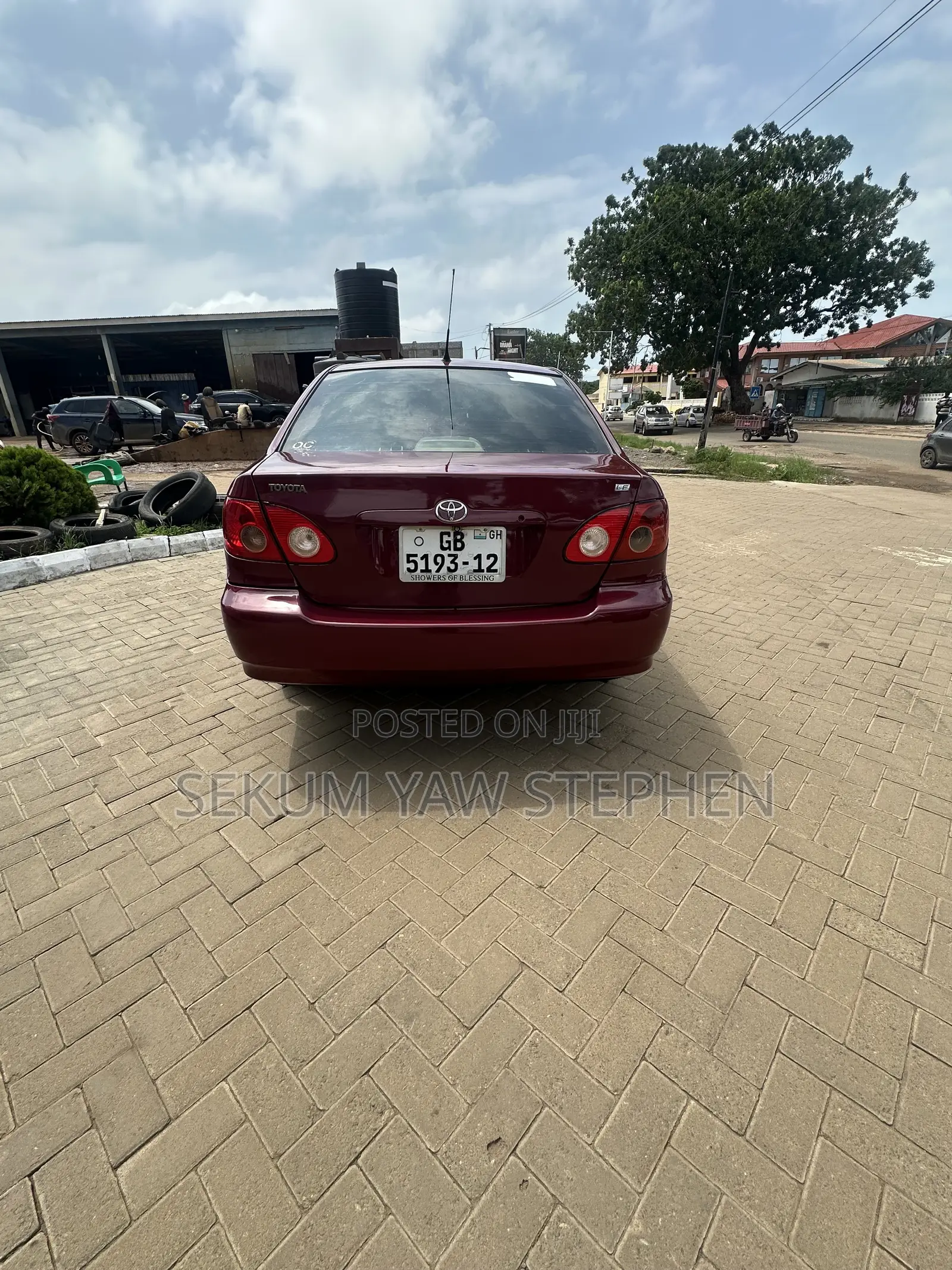 Toyota Corolla 2008 Red