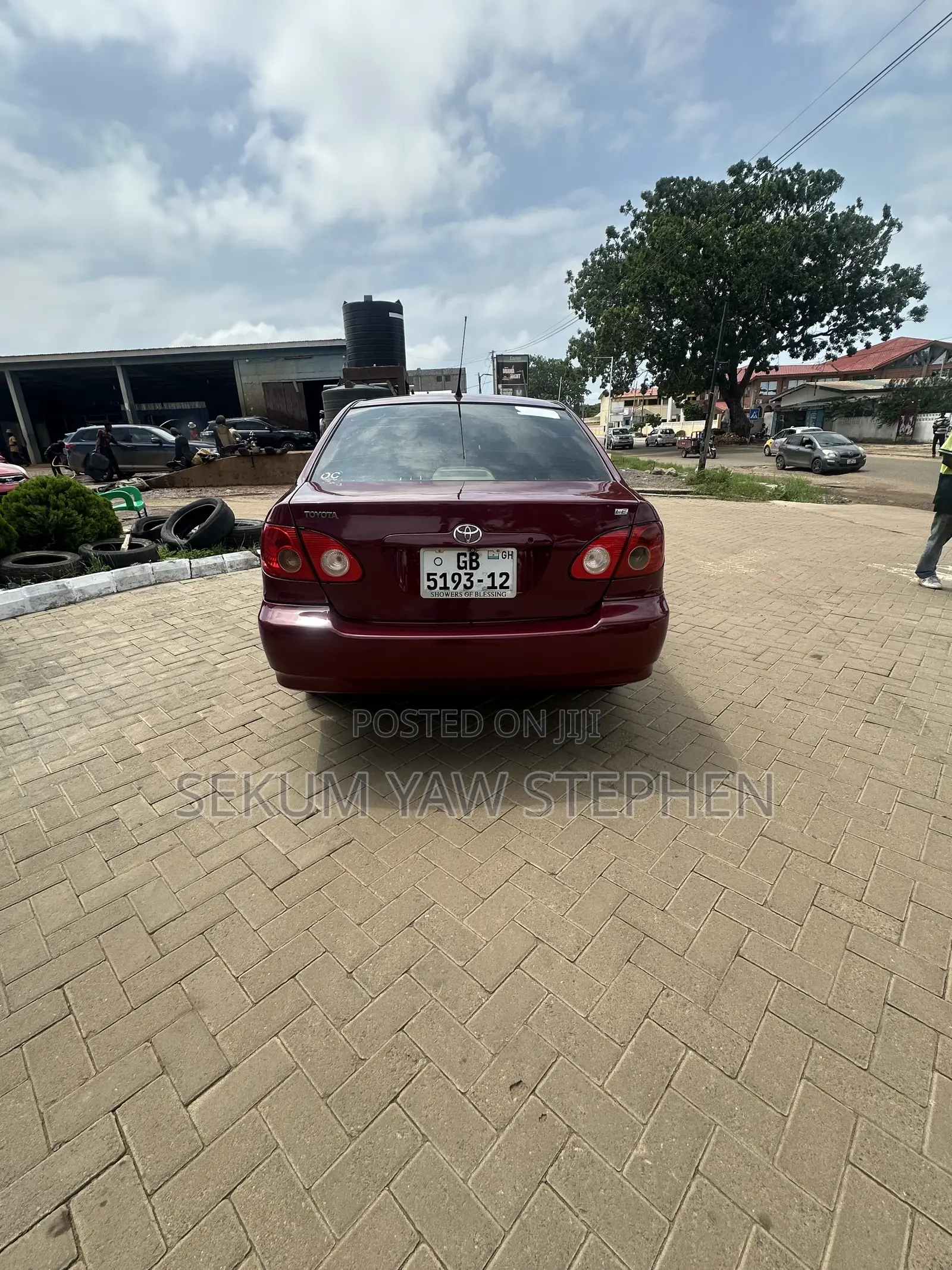 Toyota Corolla 2008 Red