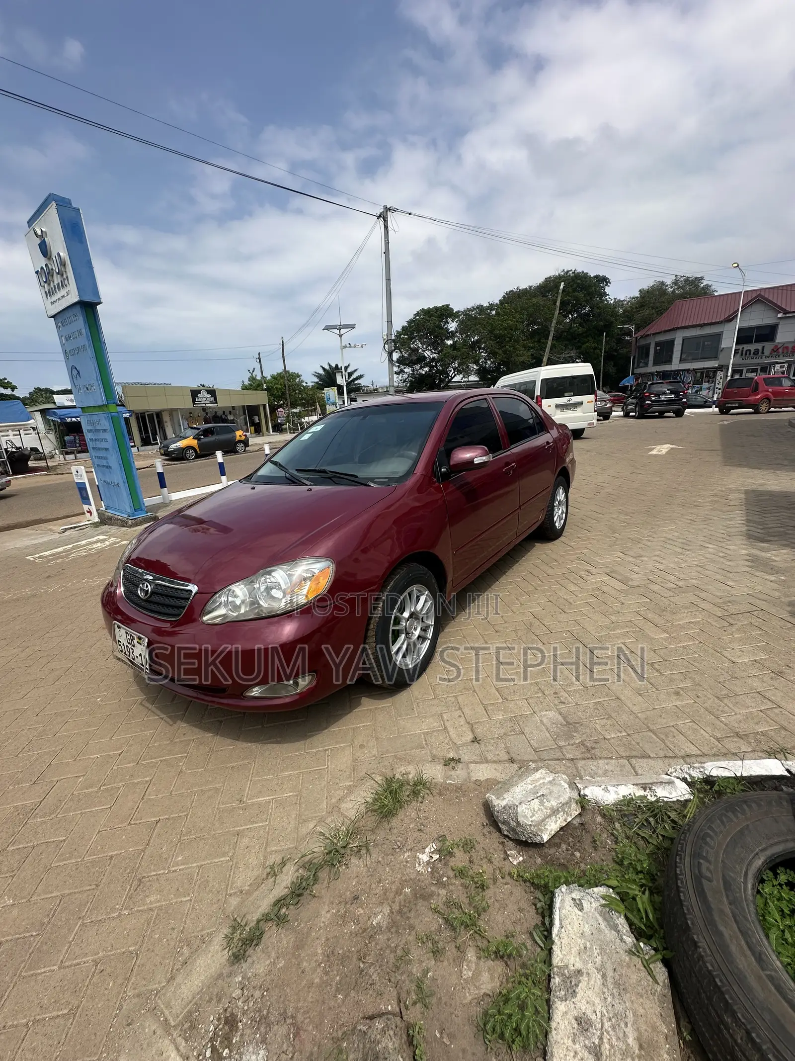 Toyota Corolla 2008 Red
