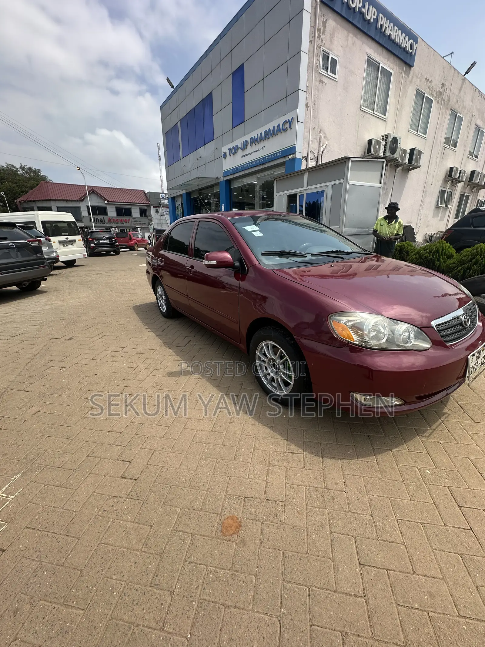Toyota Corolla 2008 Red