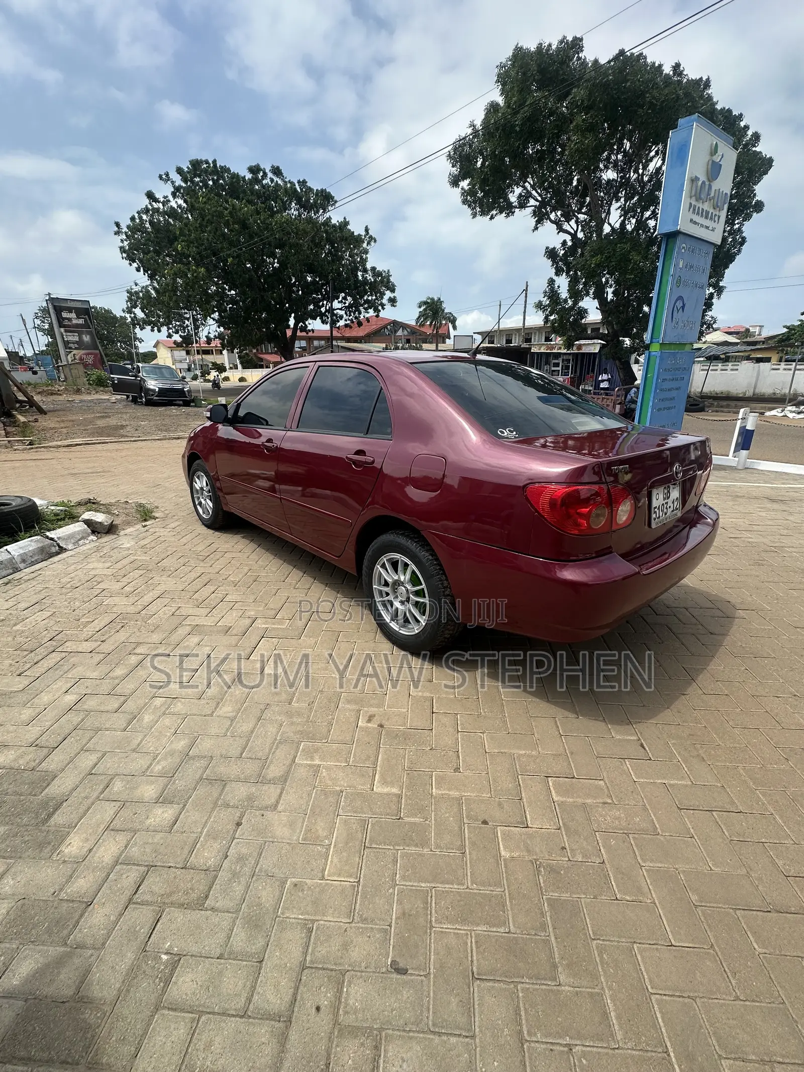 Toyota Corolla 2008 Red